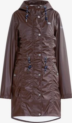 Schmuddelwedda Manteaux De Pluie Manteau Fonctionnel Femme Brun Foncé