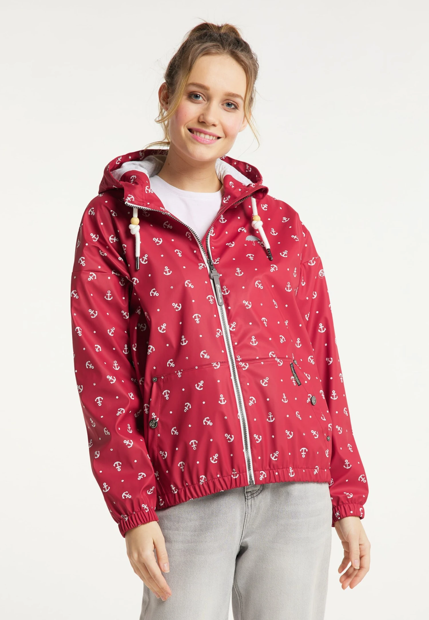 Schmuddelwedda Vestes Dextérieur Veste Fonctionnelle Femme Rouge 4 Schmuddelwedda Vestes Dextérieur Veste Fonctionnelle Femme Rouge – Image 2