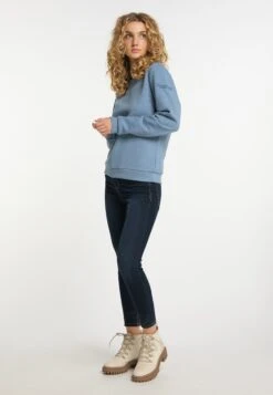 Schmuddelwedda Sweats Sweat-shirt Femme Bleu Chiné 9 Schmuddelwedda Sweats Sweat-shirt Femme Bleu Chiné -Schmuddelwedda e074afe1ad52f1bcdd774aafb028fcd8