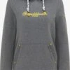 Schmuddelwedda Sweats à Capuche Sweat-shirt Duhnen Femme Gris Chiné -Schmuddelwedda e1d5bd02d4aed88ada1916140ef6a79f