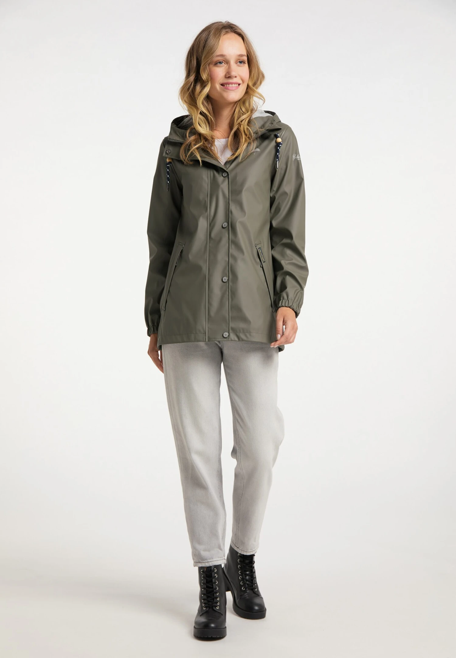 Schmuddelwedda Vestes De Mi-saison Veste Mi-saison Femme Olive 6 Schmuddelwedda Vestes De Mi-saison Veste Mi-saison Femme Olive – Image 4