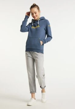 Schmuddelwedda Sweats à Capuche Sweat-shirt Travemünde Femme Marine -Schmuddelwedda e315cc933d4085119fc255c2c2e7ae1e