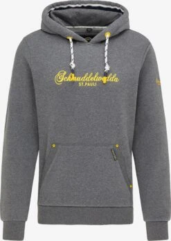 Schmuddelwedda Sweatshirts Sweat-shirt Homme Gris Chiné