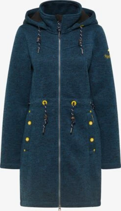 Schmuddelwedda Vestes Dextérieur Veste En Polaire Femme Marine