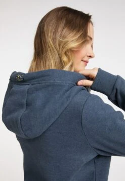 Schmuddelwedda Sweats Zippés Veste De Survêtement Femme Bleu-gris -Schmuddelwedda e7ac14d5e9ab7bee4db6206810b84b35