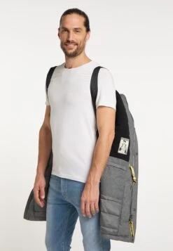 Schmuddelwedda Vestes Dhiver Veste D’hiver Homme Gris Chiné -Schmuddelwedda e8b967f7db53842bd38101fca0edcf4e