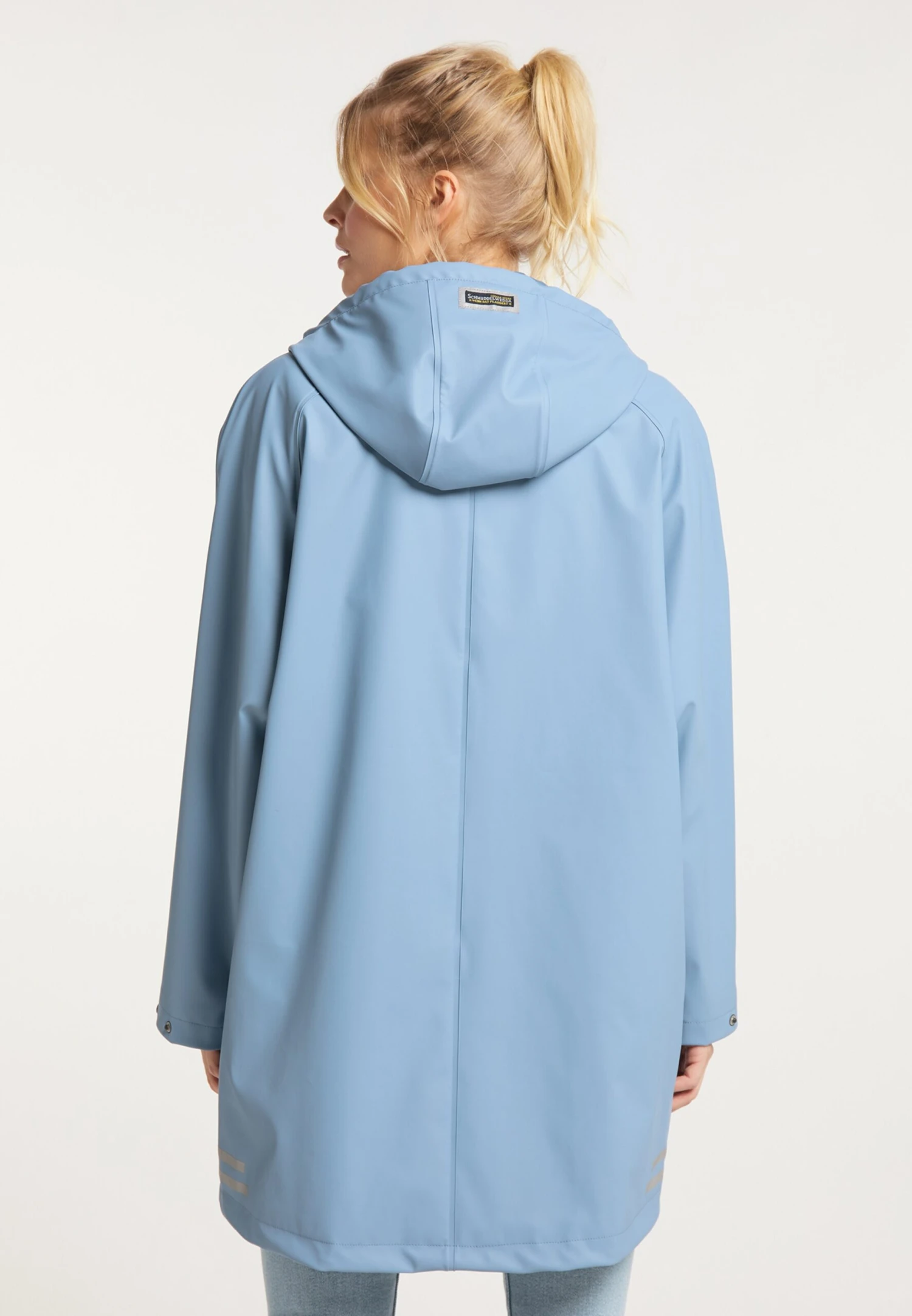 Schmuddelwedda Manteaux De Pluie Manteau Fonctionnel Femme Bleu Clair 5 Schmuddelwedda Manteaux De Pluie Manteau Fonctionnel Femme Bleu Clair – Image 3