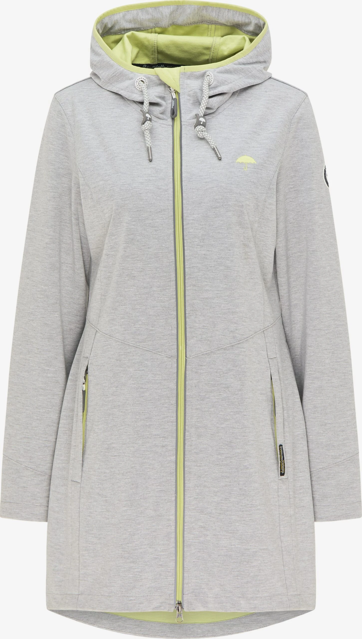 Schmuddelwedda Manteaux De Pluie Manteau Fonctionnel Femme Gris Clair 3 Schmuddelwedda Manteaux De Pluie Manteau Fonctionnel Femme Gris Clair