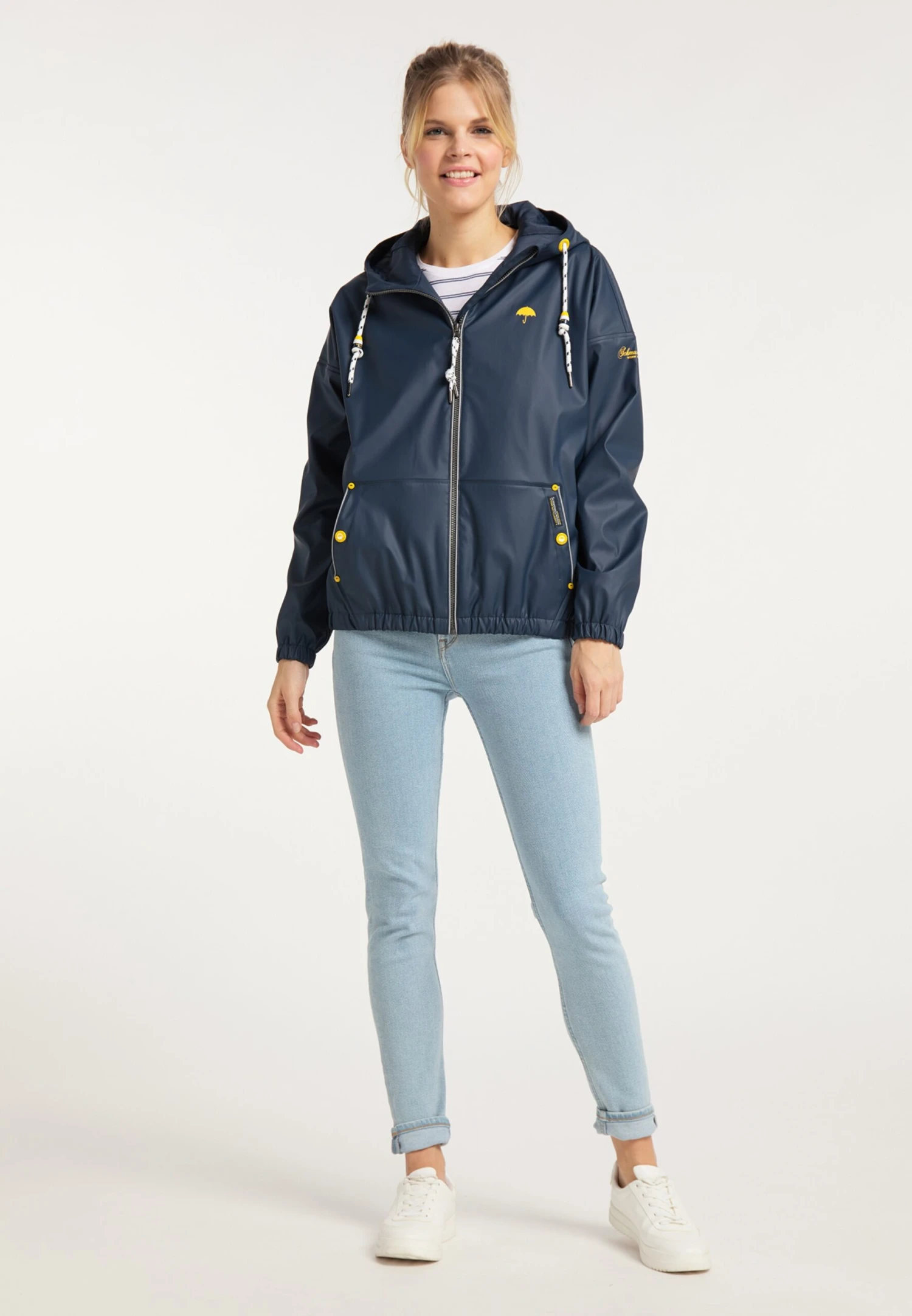 Schmuddelwedda Vestes De Mi-saison Veste Mi-saison Femme Marine 6 Schmuddelwedda Vestes De Mi-saison Veste Mi-saison Femme Marine – Image 4