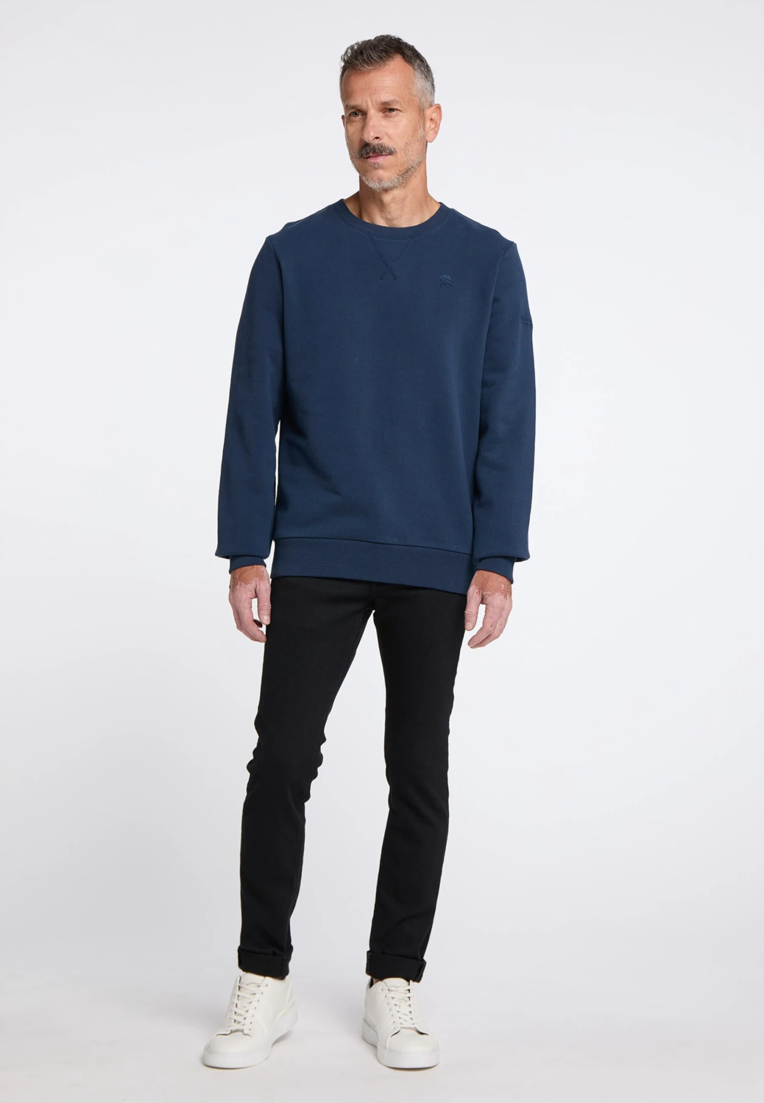 Schmuddelwedda Sweatshirts Sweat-shirt Homme Bleu Foncé 5 Schmuddelwedda Sweatshirts Sweat-shirt Homme Bleu Foncé – Image 3