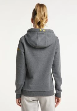 Schmuddelwedda Sweats à Capuche Sweat-shirt Rügen Femme Gris Chiné -Schmuddelwedda ed2b1ce7dc2e25e982662d85c5c927c9