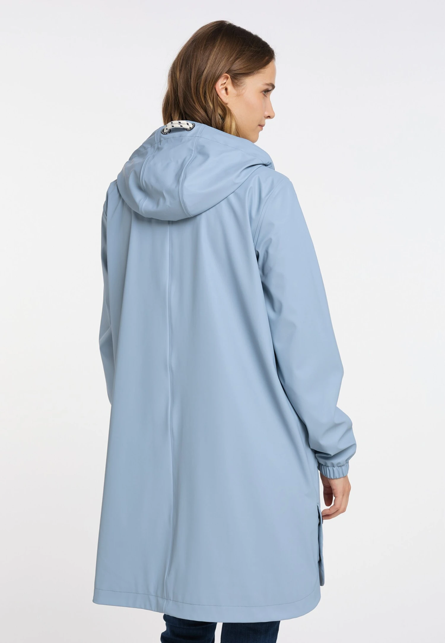 Schmuddelwedda Manteaux De Pluie Manteau Fonctionnel Femme Bleu Clair 5 Schmuddelwedda Manteaux De Pluie Manteau Fonctionnel Femme Bleu Clair – Image 3