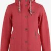 Schmuddelwedda Vestes De Mi-saison Veste Mi-saison Halee Femme Rouge Pastel -Schmuddelwedda edcce64f5fa32b0ec72c2e1c34076eb7