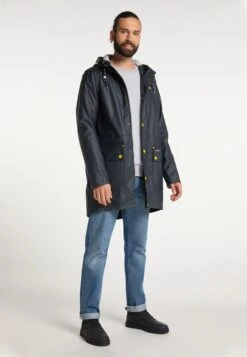 Schmuddelwedda Manteaux De Mi-saison Manteau Mi-saison Homme Bleu Outremer -Schmuddelwedda ee463d5f5dfc6218f33ea0e3947be563