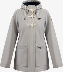 Schmuddelwedda Manteaux Courts Manteau Mi-saison Femme Gris