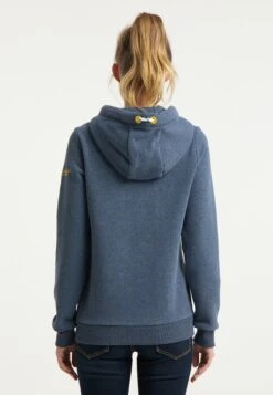 Schmuddelwedda Sweats à Capuche Sweat-shirt Femme Bleu Chiné 8 Schmuddelwedda Sweats à Capuche Sweat-shirt Femme Bleu Chiné -Schmuddelwedda f121abc8d595bc9fddea514118f6173e