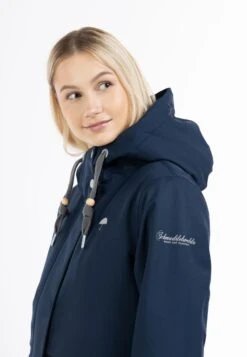 Schmuddelwedda Parkas Parka D’hiver Femme Marine -Schmuddelwedda f23bcf823ece17ef4962cb0739932b03