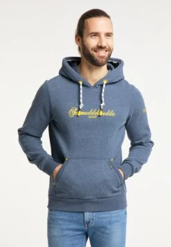 Schmuddelwedda Sweats à Capuche Sweat-shirt Juist Homme Bleu Chiné -Schmuddelwedda f4bdcd8347fdae7bb068f0f90b1f0289