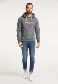 Schmuddelwedda Sweats à Capuche Sweat-shirt Ostsee Homme Gris Chiné -Schmuddelwedda f534e3dacb4e0187ca0cd8096f878a1a