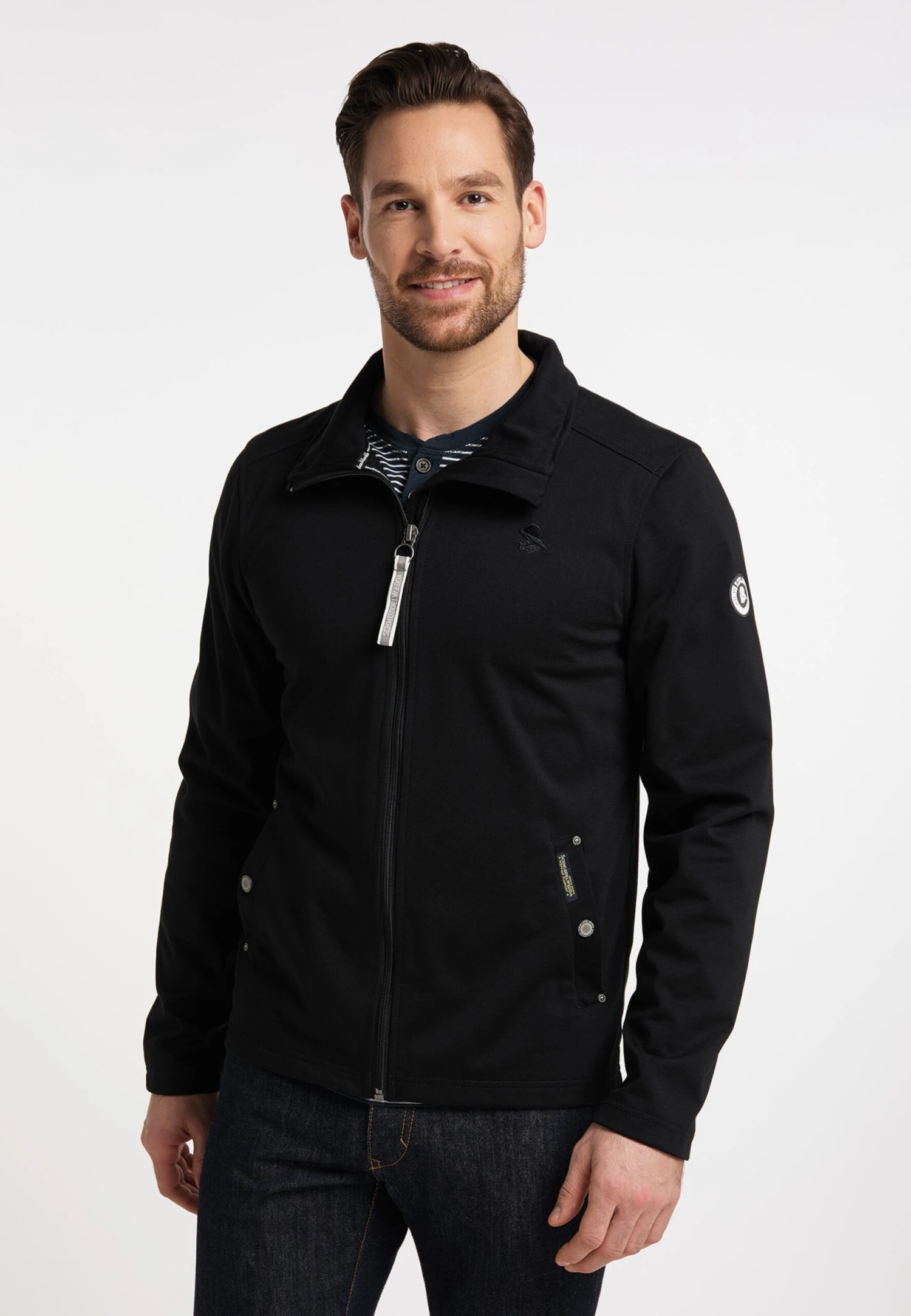 Schmuddelwedda Vestes De Mi-saison Veste Mi-saison Kawai Homme Noir 4 Schmuddelwedda Vestes De Mi-saison Veste Mi-saison Kawai Homme Noir – Image 2