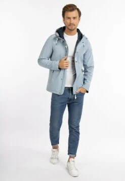 Schmuddelwedda Vestes De Mi-saison Veste Mi-saison Ashdown Homme Bleu Clair -Schmuddelwedda f7d6d9e5b4695da12afa63e5d6c66b78