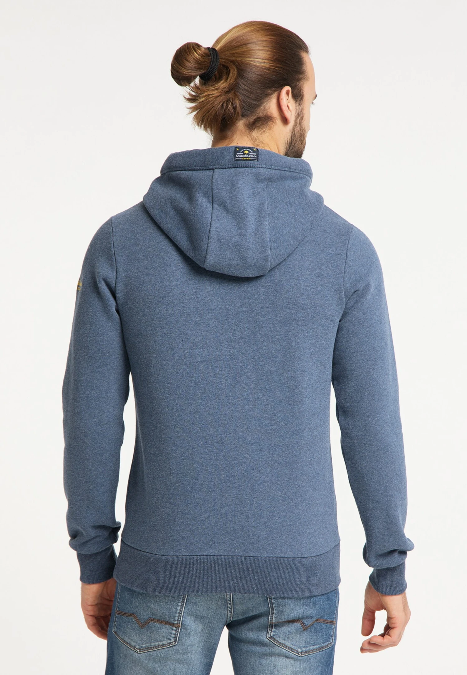 Schmuddelwedda Sweats à Capuche Sweat-shirt Ostsee Homme Bleu Chiné 5 Schmuddelwedda Sweats à Capuche Sweat-shirt Ostsee Homme Bleu Chiné – Image 3