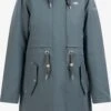 Schmuddelwedda Parkas Parka D’hiver Femme Bleu-gris 2 Schmuddelwedda Parkas Parka D’hiver Femme Bleu-gris -Schmuddelwedda fa7070e4e7e649fd0d446fee53e6b9fd