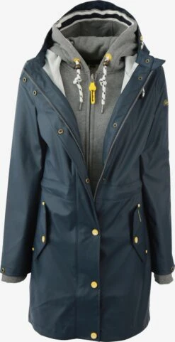 Schmuddelwedda Manteaux De Pluie Manteau Fonctionnel Altiplano Femme Marine -Schmuddelwedda fc2ba369b08b04e9e9f41da174f79095