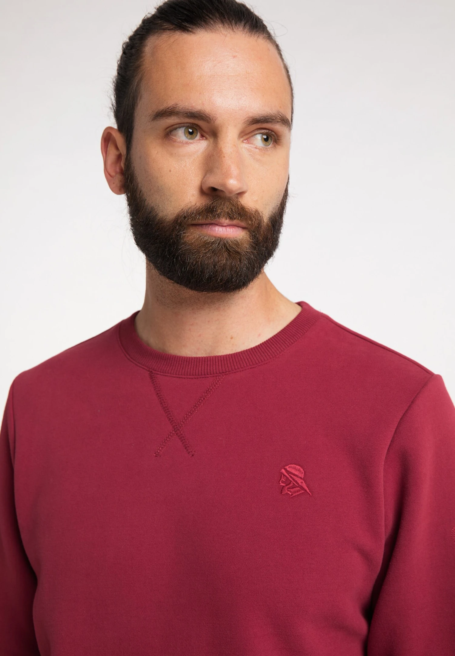 Schmuddelwedda Sweatshirts Sweat-shirt Homme Rouge Feu 7 Schmuddelwedda Sweatshirts Sweat-shirt Homme Rouge Feu – Image 5