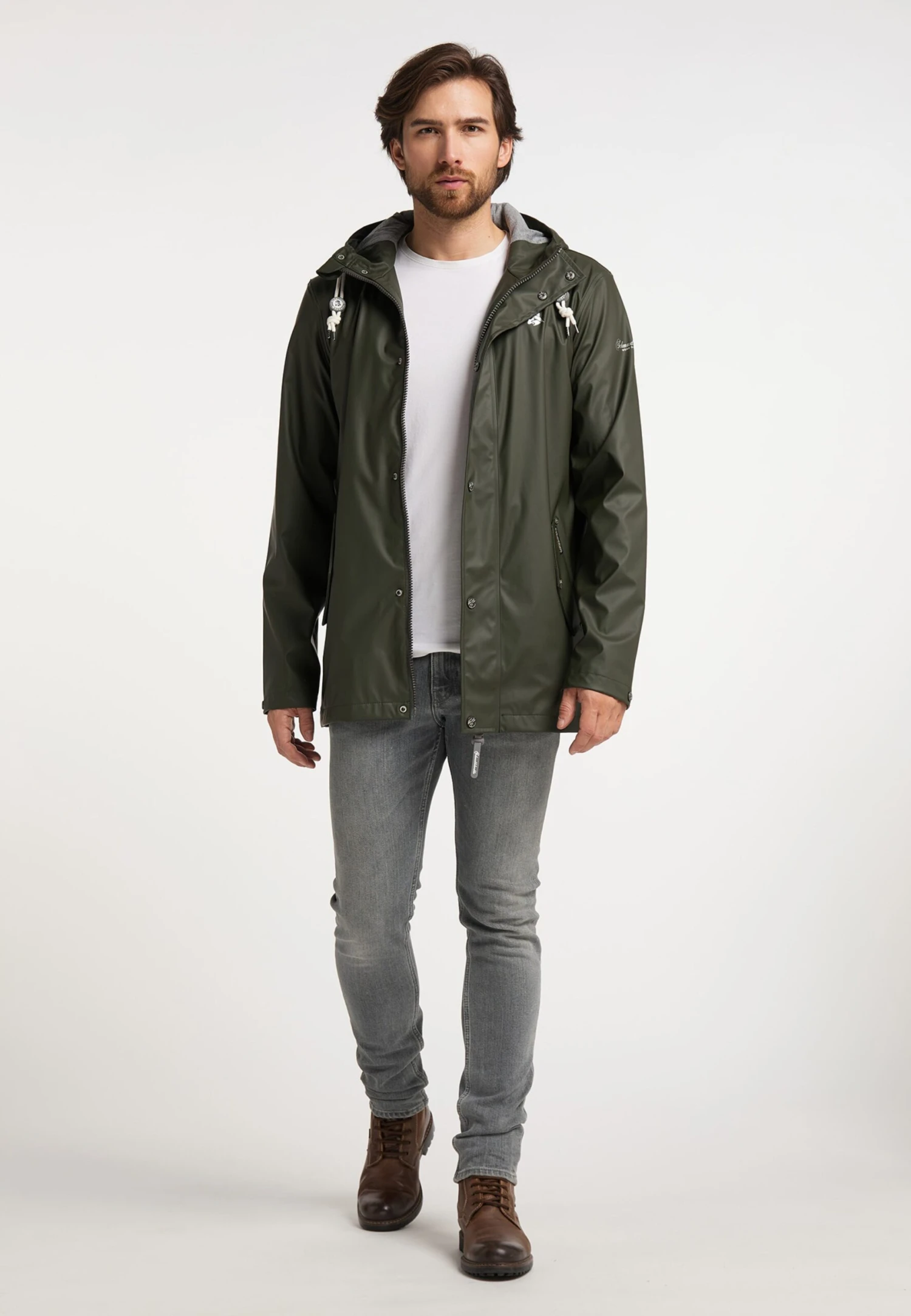 Schmuddelwedda Vestes De Mi-saison Parka Mi-saison Homme Olive 6 Schmuddelwedda Vestes De Mi-saison Parka Mi-saison Homme Olive – Image 4