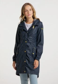 Schmuddelwedda Manteaux De Pluie Manteau Mi-saison Femme Marine -Schmuddelwedda fed88155d4ac4c47c82d9c65a76dafdb